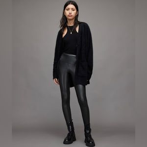 ALL SAINTS | Cora High Rise Faux Leggings 🌹